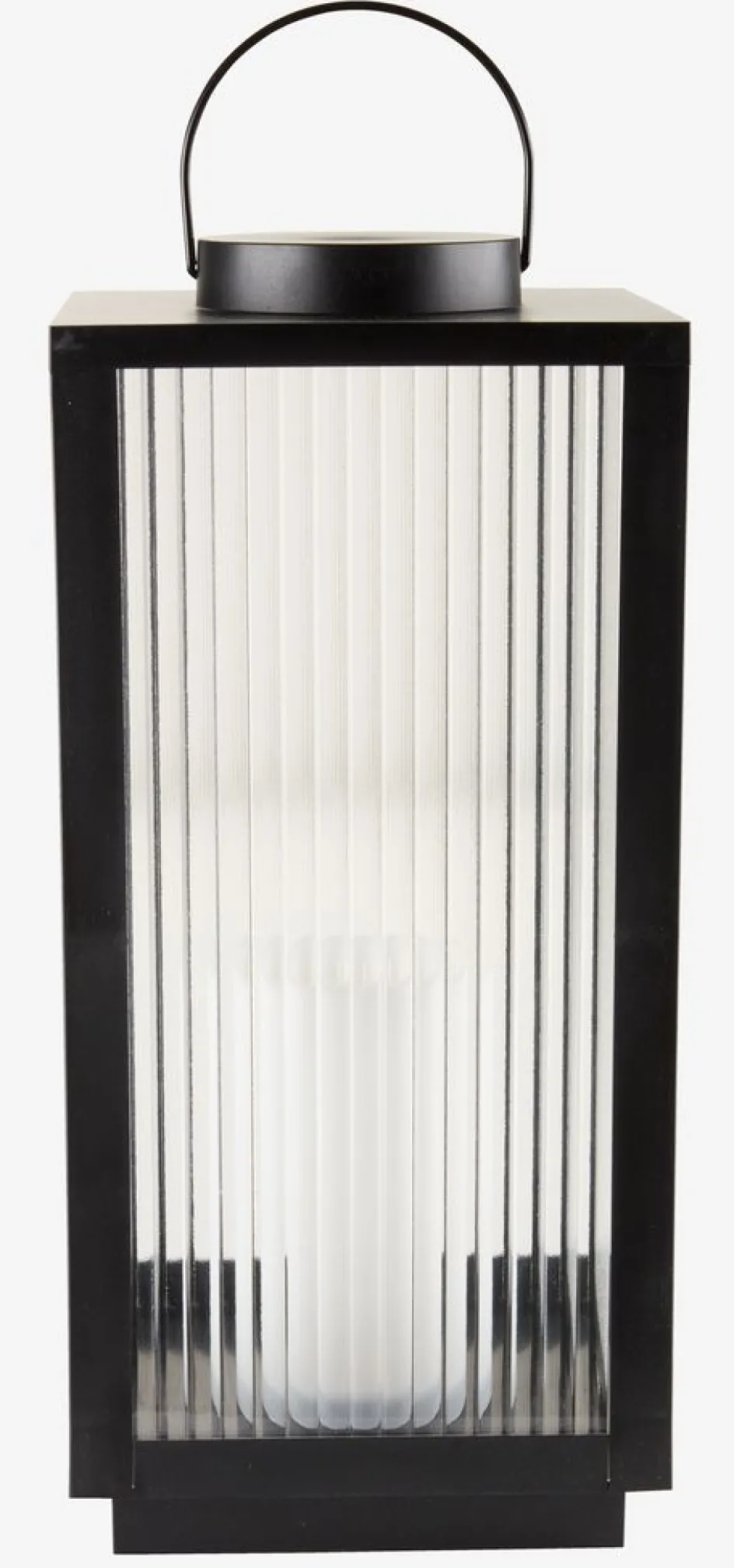 Outlet GULDSMEDFarol ULDSMED A22xL22xA48cm con LED negro Iluminación Exterior