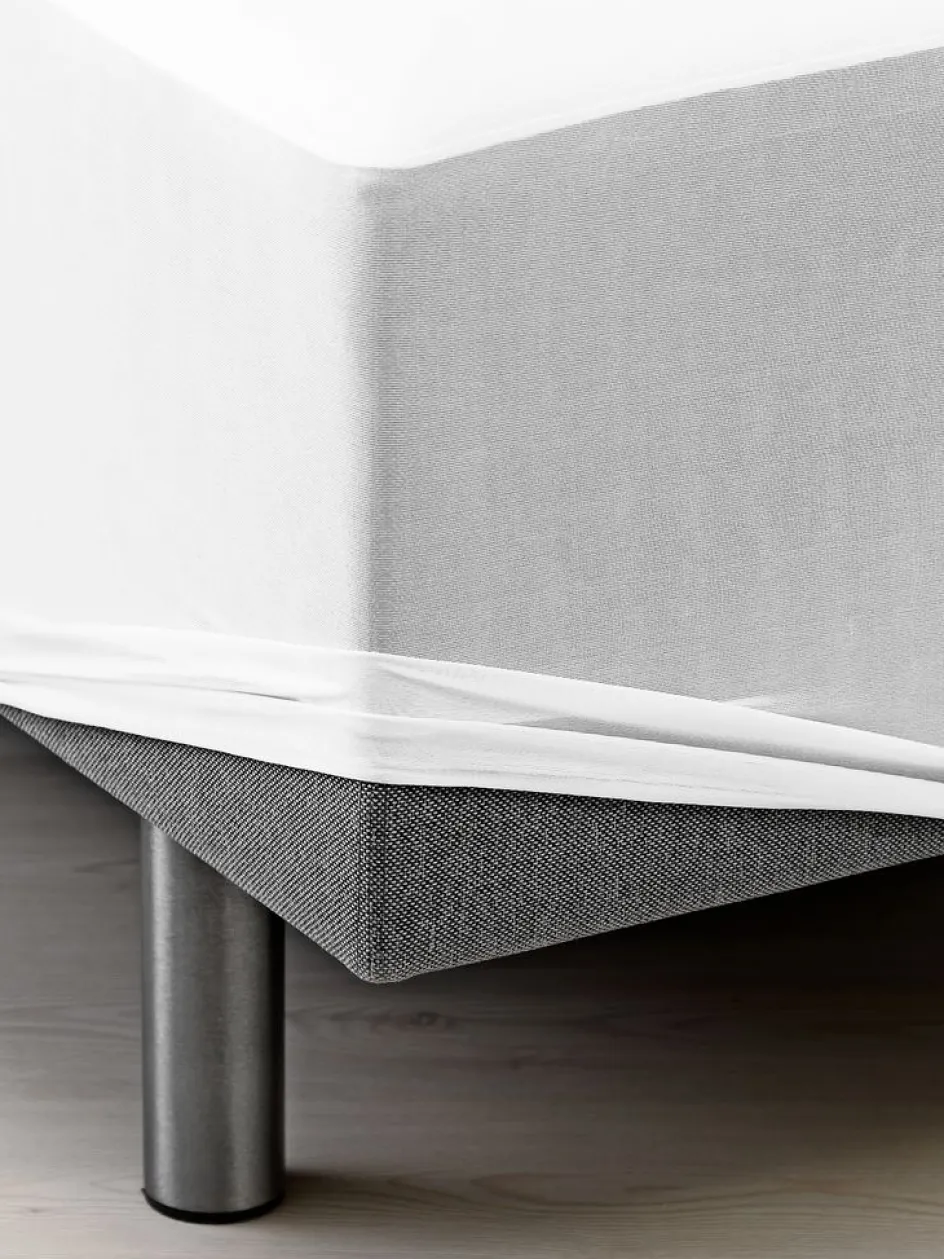 Hot GUNNBASICSábana bajera impermeable GUNN 90x200x30 blanco Sábanas Para Colchones|Sábanas Para Toppers