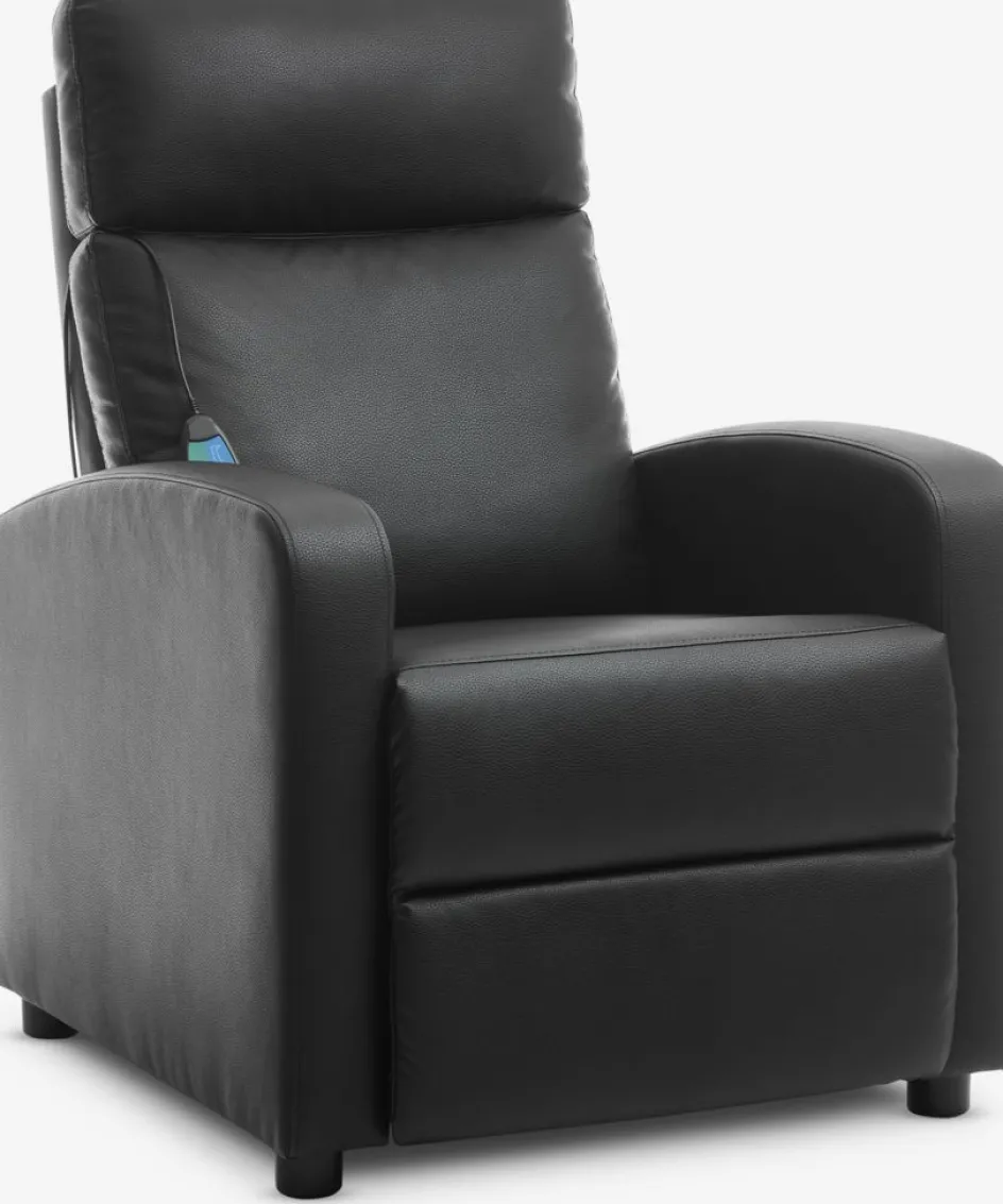 New HADRUPSillón de masaje HADRUP negro Sillones