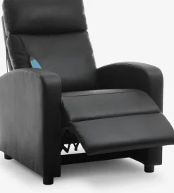 New HADRUPSillón de masaje HADRUP negro Sillones