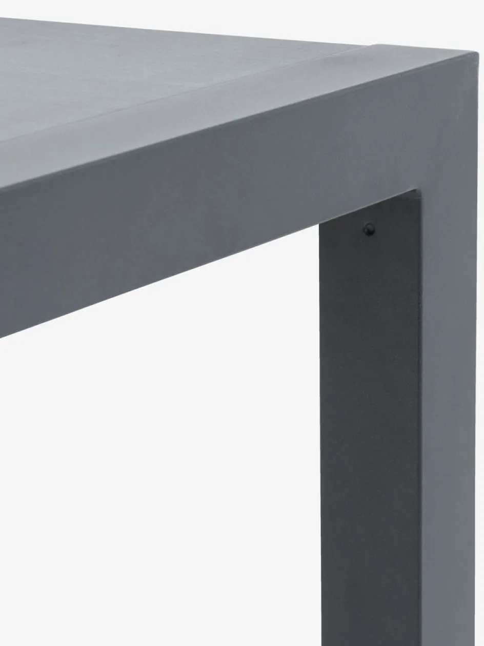 Online HAGEN + MYSENMesa HAGEN L214 + 4 sillas MYSEN gris Conjuntos Mesa Y Sillas De Jardín
