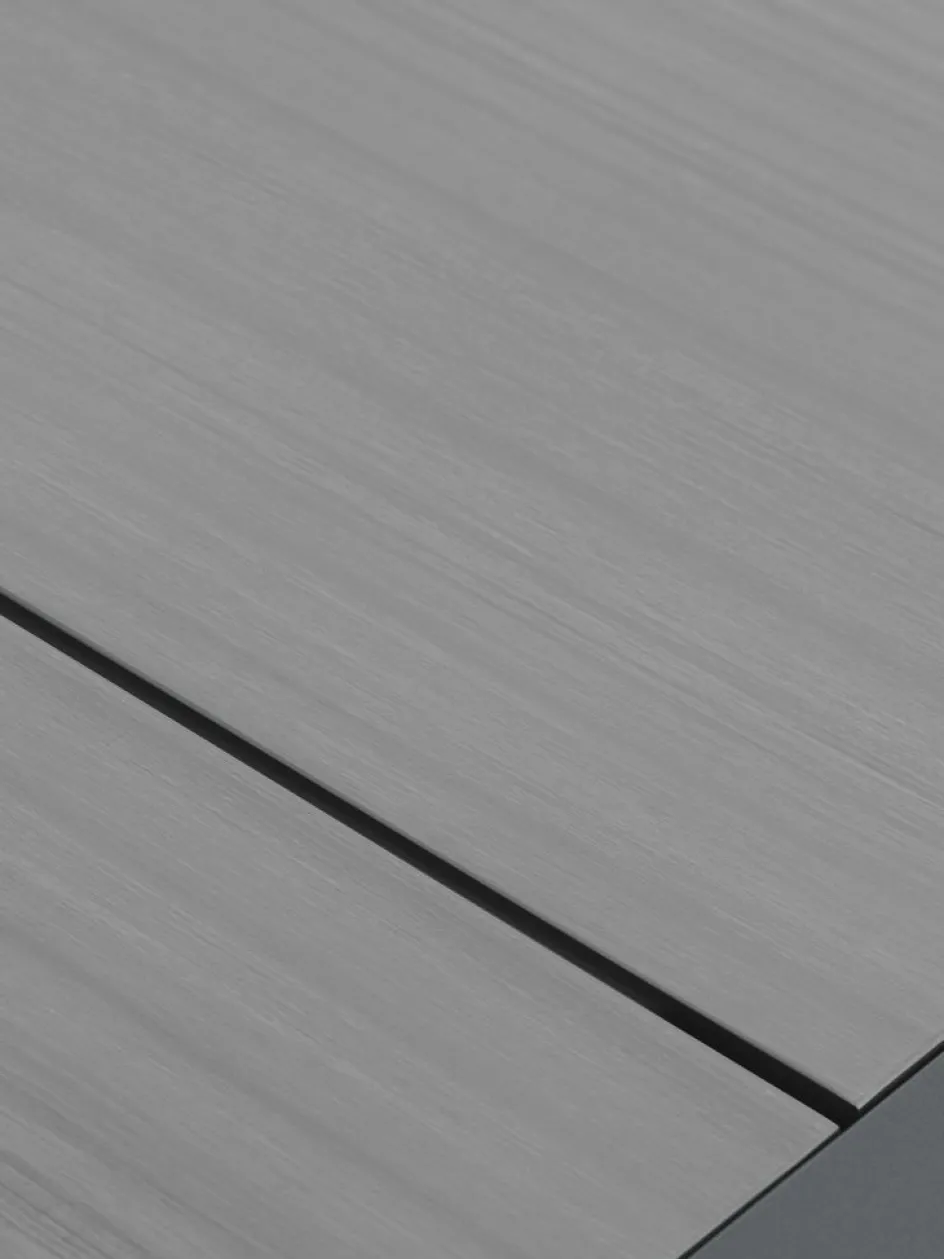 Online HAGEN + MYSENMesa HAGEN L214 + 4 sillas MYSEN gris Conjuntos Mesa Y Sillas De Jardín