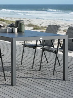 Clearance HAGENMesa de jardín HAGEN A100xL214 gris Mesas De Jardín