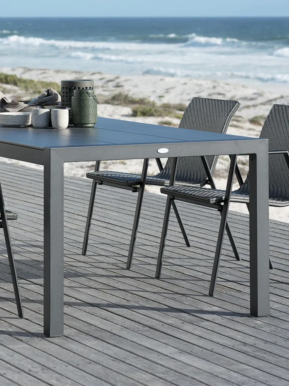Clearance HAGENMesa de jardín HAGEN A100xL214 gris Mesas De Jardín