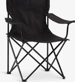 New HALDBAKKENSilla de camping HALDBAKKEN negro Sillas De Camping|Sillas De Jardín