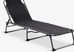 Online HALDENTumbona HALDEN A60xL189 negro Muebles De Jardín|Tumbonas