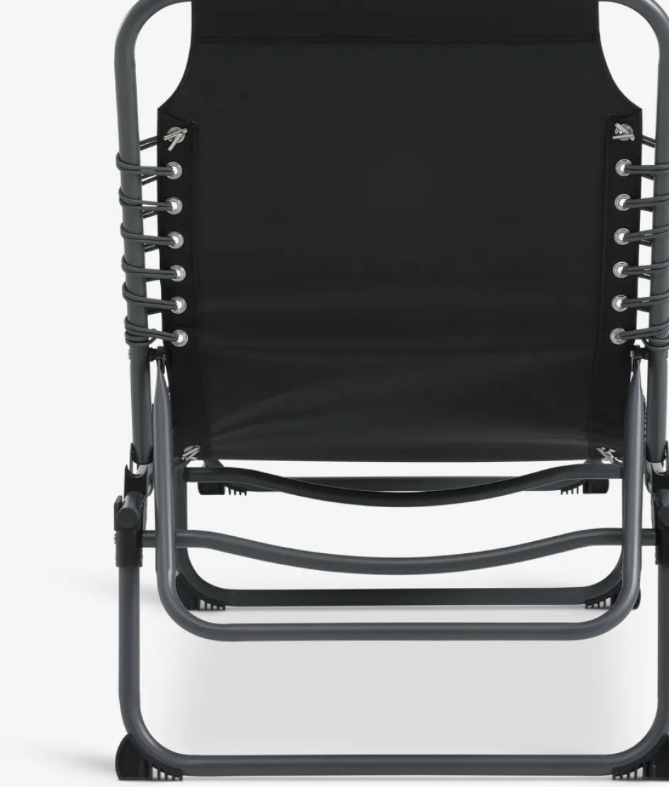 Online HALDENTumbona HALDEN A60xL189 negro Muebles De Jardín|Tumbonas