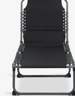 Online HALDENTumbona HALDEN A60xL189 negro Muebles De Jardín|Tumbonas