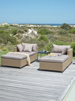 Discount HALLINGTumbona HALLING A179xL187 Muebles De Jardín|Tumbonas