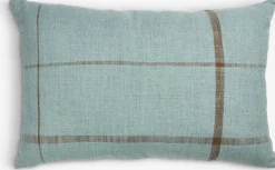 Discount HALLONCojín HALLON 40x60 azul empolvado/marrón Cojines