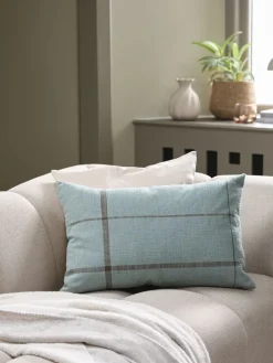 Discount HALLONCojín HALLON 40x60 azul empolvado/marrón Cojines