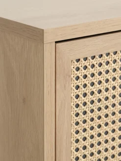 Outlet HALMSTADZapatero HALMSTAD 3 compartimentos color roble cálido Zapateros|Zapateros