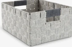 Discount HALVDANCesta HALVDAN A25xL33xA15cm gris Todas Las Cestas|Cestas Y Cajas
