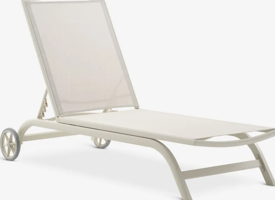Discount HANSTHOLMTumbona HANSTHOLM A76xL202 beis Muebles De Jardín|Tumbonas