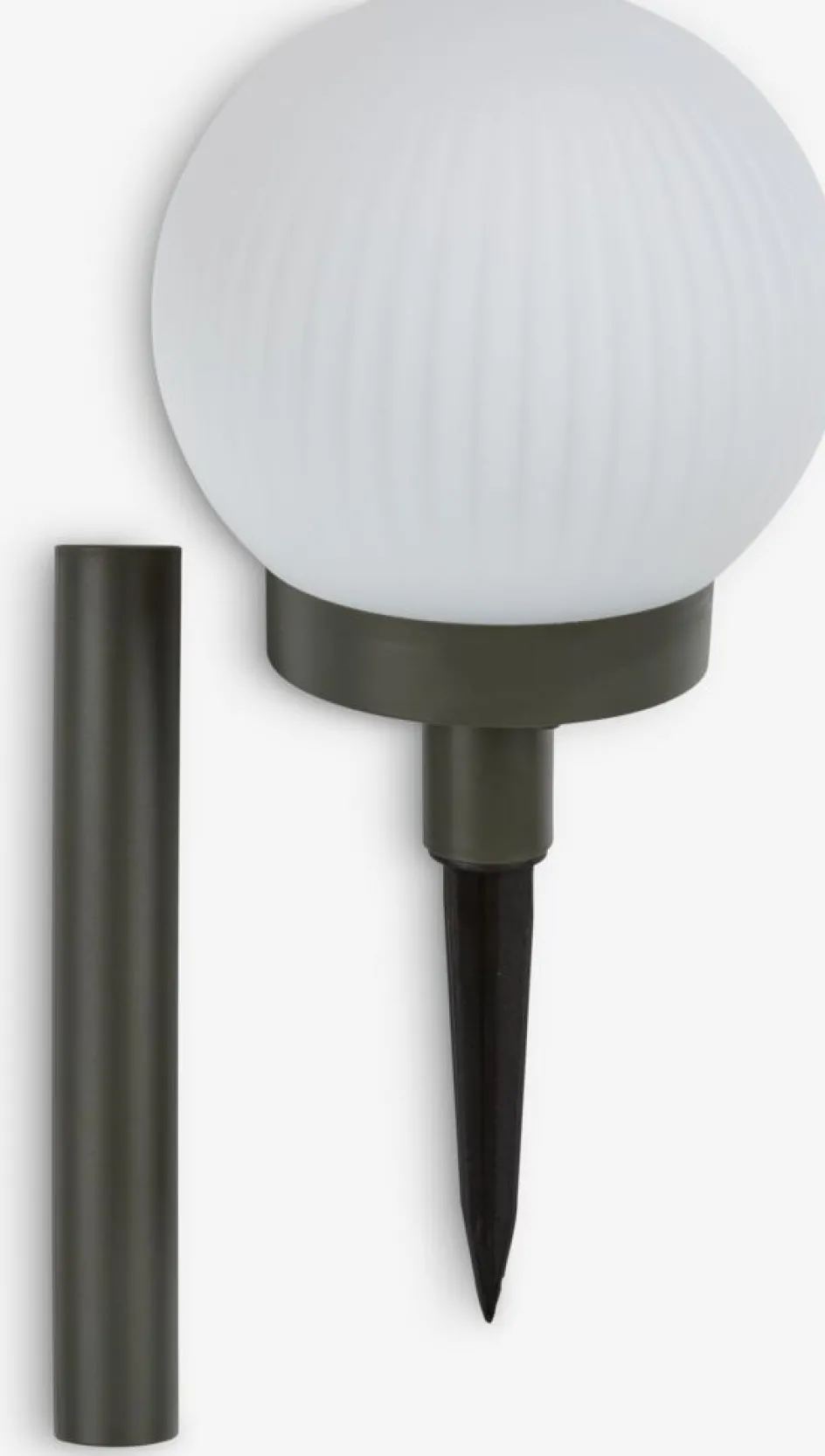 Discount HAUKUGLELámpara solar HAUKUGLE Ø13xA37cm blanco Iluminación Solar