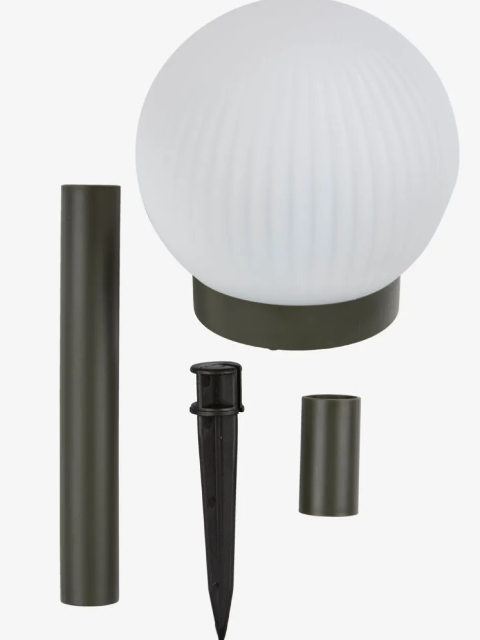 Discount HAUKUGLELámpara solar HAUKUGLE Ø13xA37cm blanco Iluminación Solar