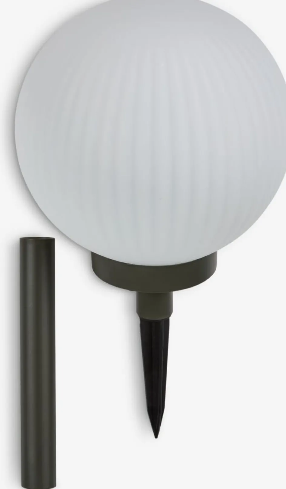 Clearance HAUKUGLELámpara solar HAUKUGLE Ø18xA46cm blanco Iluminación Solar