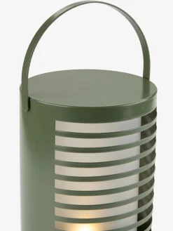 Online HAVTERNELámpara a pilas HAVTERNE Ø16xA22cm verde oliva Iluminación Exterior
