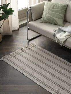 Hot HEISTARRAlfombra HEISTARR 70x140 arena/oliva oscuro Alfombras Pequeñas|Alfombras