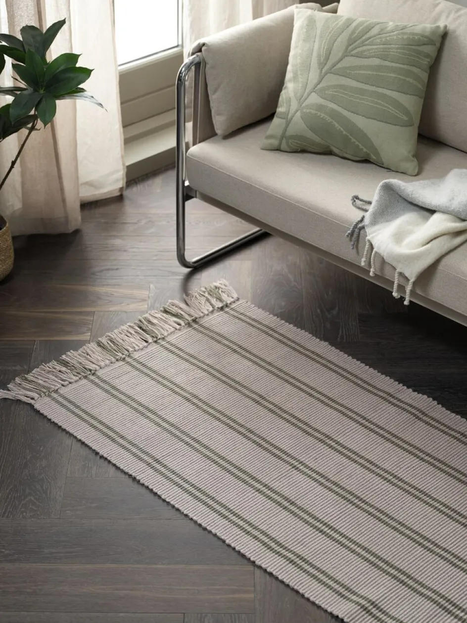 Hot HEISTARRAlfombra HEISTARR 70x140 arena/oliva oscuro Alfombras Pequeñas|Alfombras