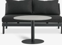 Hot HELAGS + VOSSConjunto jardín HELAGS + VOSS 2 plazas negro Conjuntos Mesa Y Sillas De Jardín|Muebles De Jardín