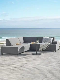 Best HELAGSMesa auxiliar HELAGS Ø85xA50 negro Mesas De Jardín|Muebles De Jardín