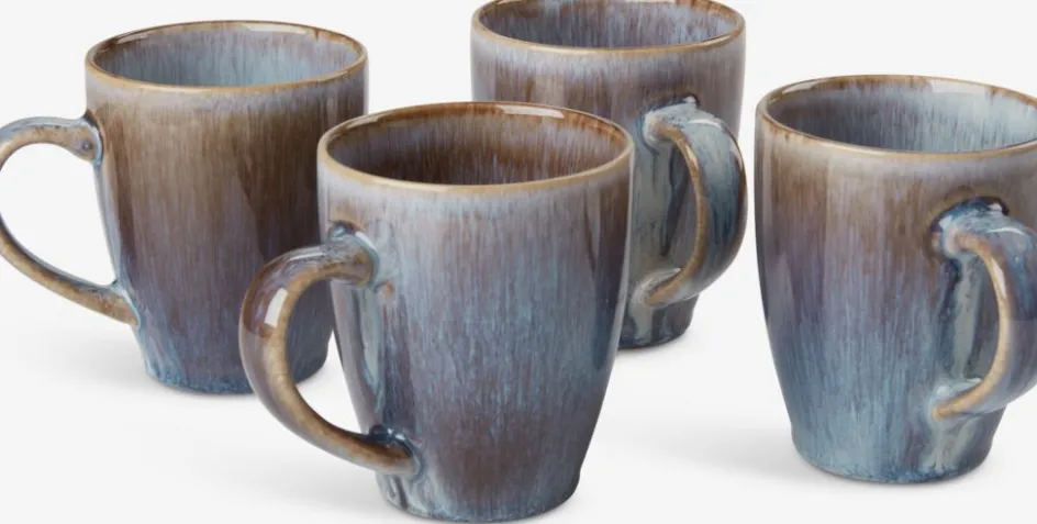 Sale HENNINGTaza HENNING Ø7xA9cm 20cl gris Vasos Y Tazas