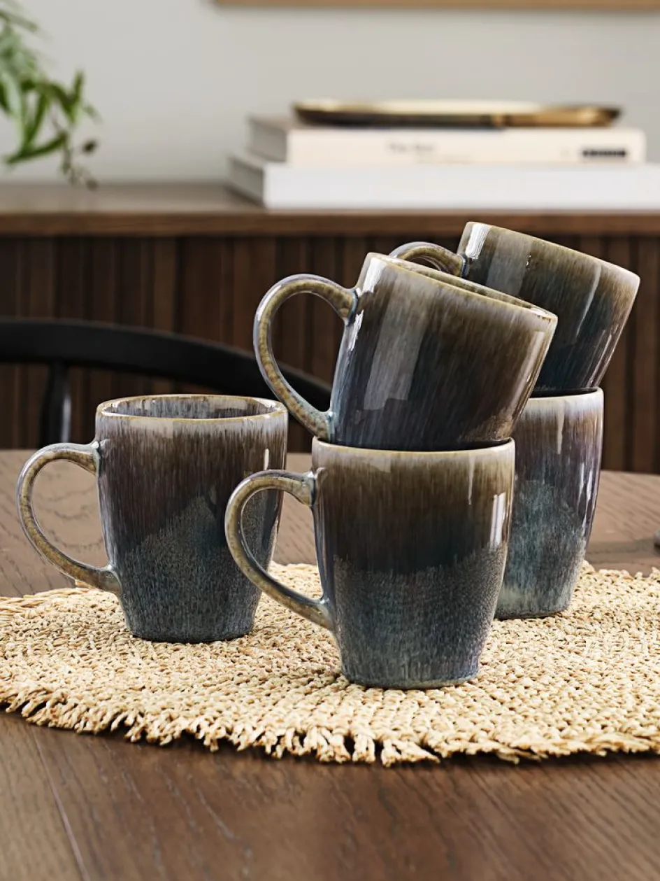 Sale HENNINGTaza HENNING Ø7xA9cm 20cl gris Vasos Y Tazas