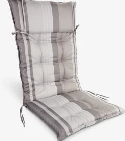 Clearance HERRHAGENCojín de jardín para silla reclinable HERRHAGEN gris claro Cojín Para Silla Reclinable|Cojines Para Palé