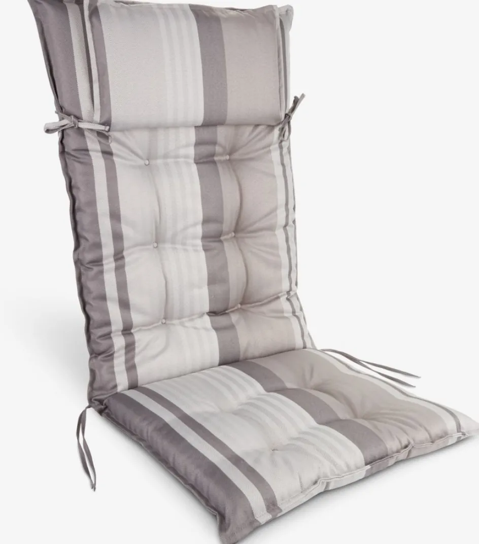Clearance HERRHAGENCojín de jardín para silla reclinable HERRHAGEN gris claro Cojín Para Silla Reclinable|Cojines Para Palé