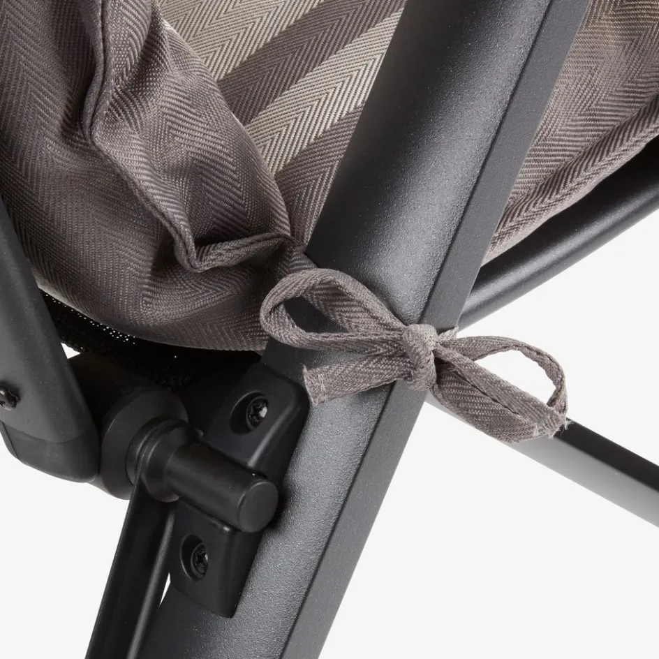 Clearance HERRHAGENCojín de jardín para silla reclinable HERRHAGEN gris claro Cojín Para Silla Reclinable|Cojines Para Palé