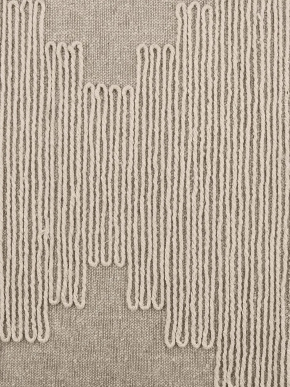 Clearance HIBISCUSCojín HIBISCUS 35x50 beis/marrón Cojines