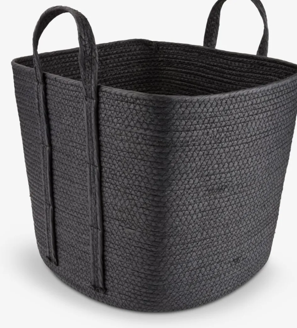 Sale HJALTICesta HJALTI A37xL37xA32cm negro Todas Las Cestas|Cestas Y Cajas