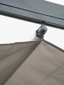 Online HJORTEMOSEPérgola HJORTEMOSE A3xL3xA2,3m gris claro Cenadores Y Pérgolas