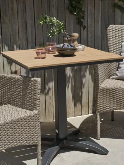 Clearance HOBROMesa de balcón HOBRO A70xL70 Mesas De Jardín