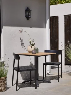 Clearance HOBROMesa de balcón HOBRO A70xL70 Mesas De Jardín
