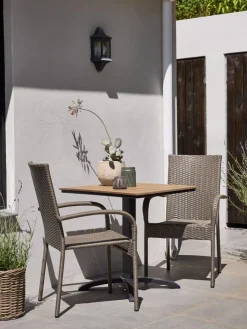 Clearance HOBROMesa de balcón HOBRO A70xL70 Mesas De Jardín