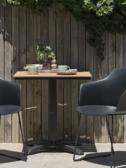 Clearance HOBROMesa de balcón HOBRO A70xL70 Mesas De Jardín