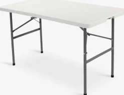 Best HOLMENMesa plegable HOLMEN A60xL124 blanco Mesas De Jardín|Mesas De Camping