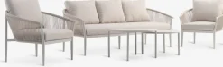 Sale HOLMESTRANDConjunto muebles jardín HOLMESTRAND 5 plazas beis Conjuntos Mesa Y Sillas De Jardín|Muebles De Jardín