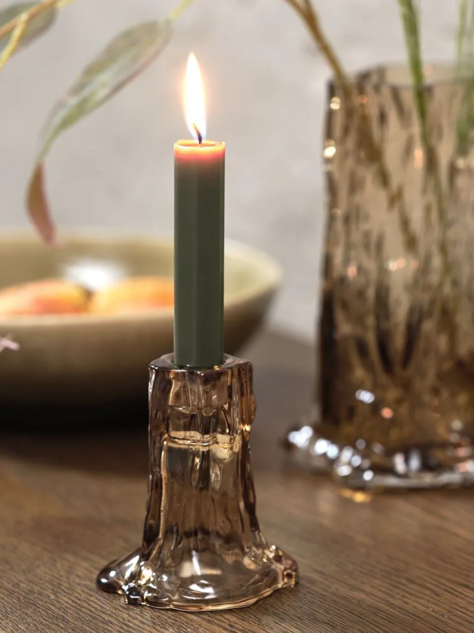New HOLMEVelas para candelabro HOLME A20cm oliva 4 unidades Velas Y Servilletas|Velas Y Servilletas