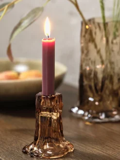 New HOLMEVelas para candelabro HOLME A20cm uva 4 unidades Velas Y Servilletas|Velas Y Servilletas