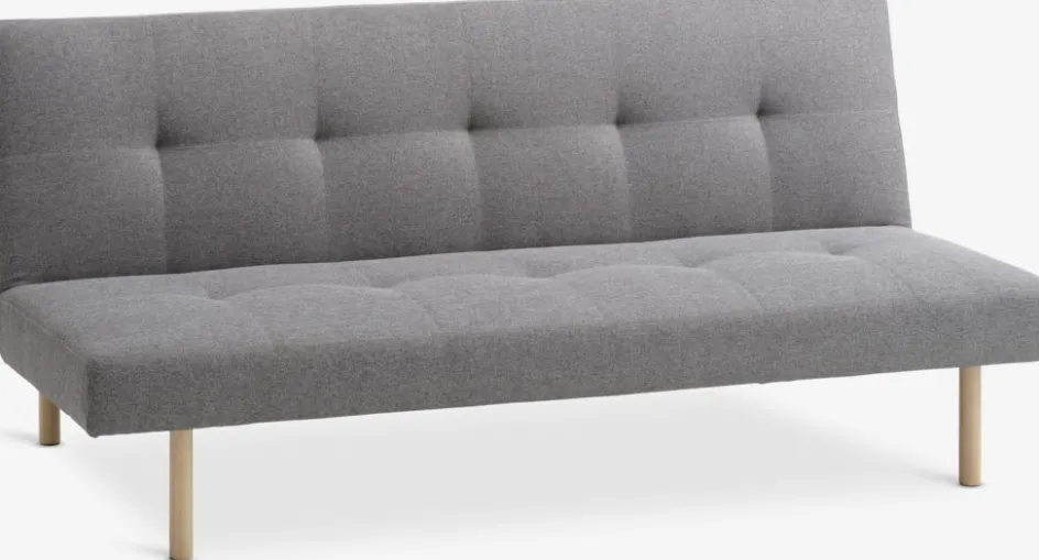 HOLSTEDSofá cama HOLSTED tela gris/natural Sofás Cama|Sofás Cama