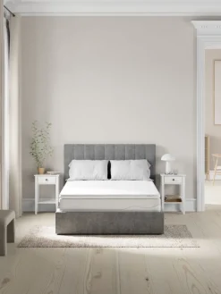 Clearance HOPENGOLDTopper 135x190cm HOPEN blanco Toppers|90 X 190 Cm