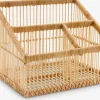 Outlet HORNDALOrganizador maquillaje HORNDAL 25x20cm bambú Cuidado Personal|Almacenaje Para El Baño