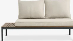 Outlet HOUConjunto jardín HOU chaise longue 6 plazas madera dura Conjuntos Mesa Y Sillas De Jardín|Muebles De Jardín