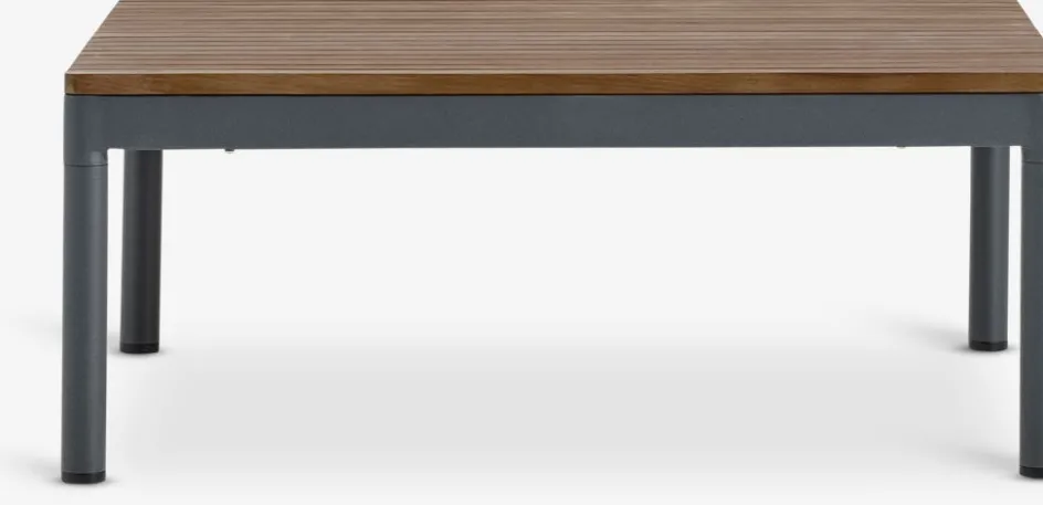 HOUMódulo de jardín mesa HOU A75xL75 madera dura Mesas De Jardín|Muebles De Jardín