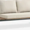 Hot HOUMódulo de jardín sofá HOU 2 plazas madera dura Muebles De Jardín