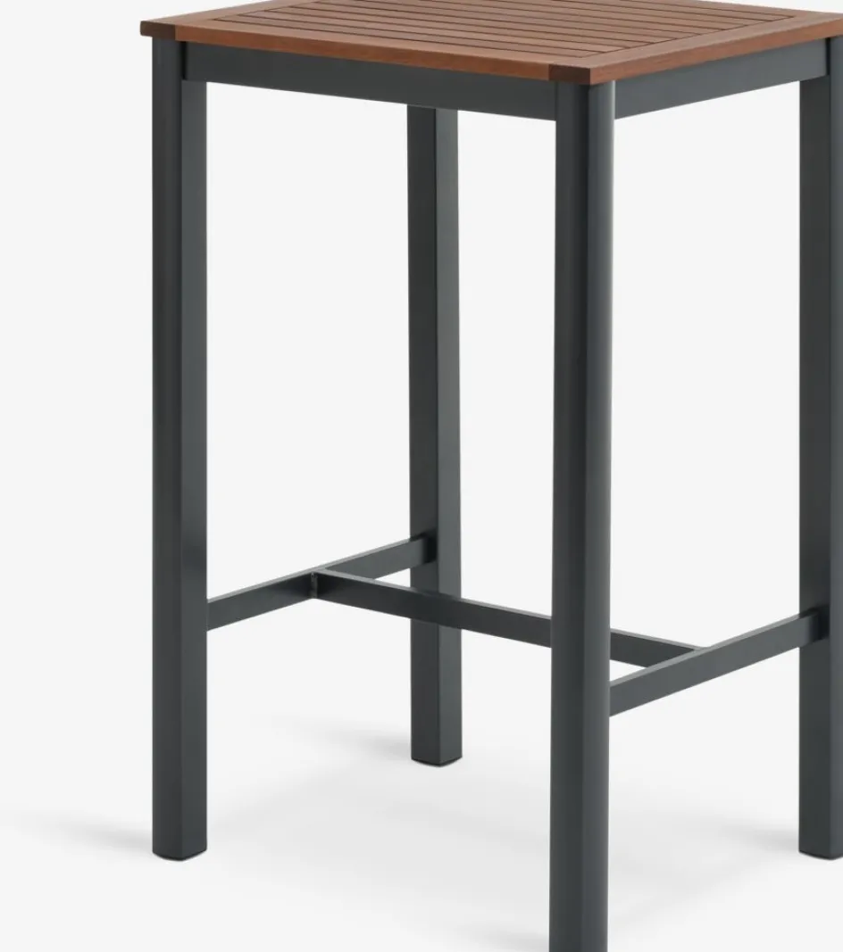 Hot HOVMARKENMesa de bar HOVMARKEN A55xL70 madera dura Mesas De Jardín