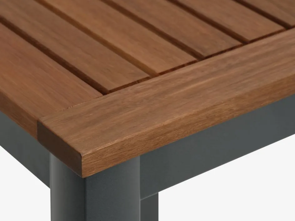 Hot HOVMARKENMesa de bar HOVMARKEN A55xL70 madera dura Mesas De Jardín
